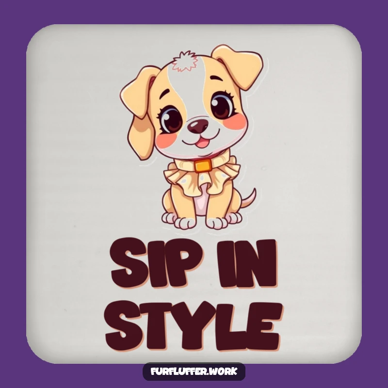 Funny Puppy Collar Coaster: Hilarious Protection for Your Surfaces