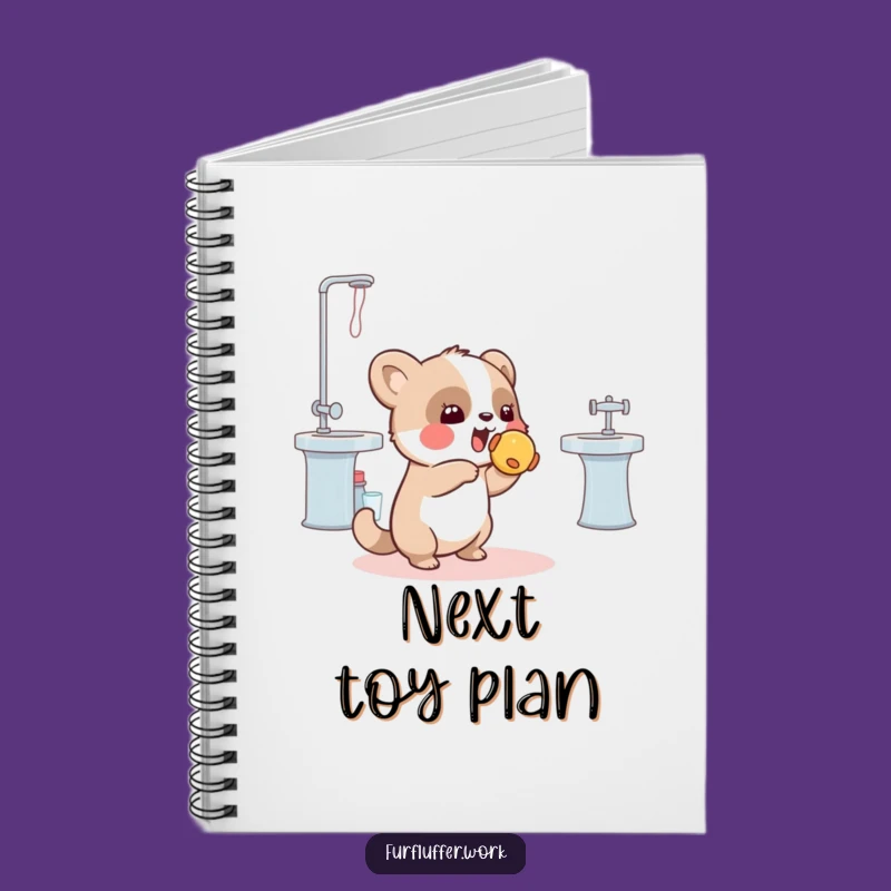 Funny Playful Pet Toy Notebook - Jot Down Playful Ideas